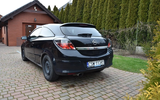 Opel Astra cena 9500 przebieg: 286396, rok produkcji 2008 z Świecie małe 46